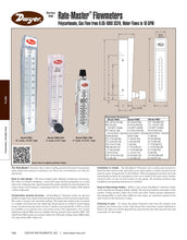Load image into Gallery viewer, Dwyer Series RM Rate-Master Polycarbonate Flowmeter RMA-13-SSV
