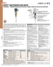 Load image into Gallery viewer, Dwyer® Series V4 Flotect® Flow Switch – Industrial Inline Flow Monitoring