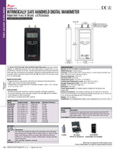 Load image into Gallery viewer, Dwyer 475-FM Intrinsically Safe Handheld Digital Manometer
