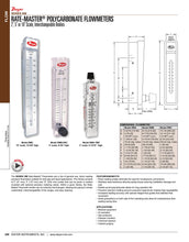Load image into Gallery viewer, Dwyer Series RM Rate-Master Polycarbonate Flowmeter
